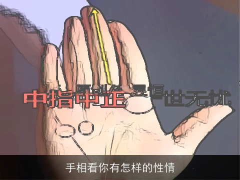 手相看你有怎样的性情