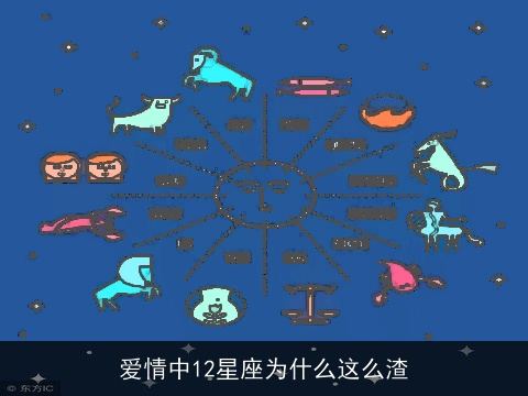 爱情中12星座为什么这么渣