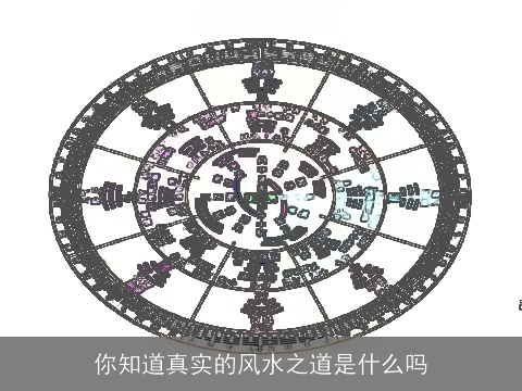 你知道真实的风水之道是什么吗