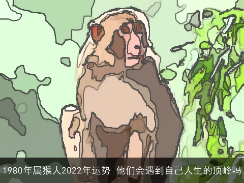 1980年属猴人2022年运势 他们会遇到自己人生的顶峰吗