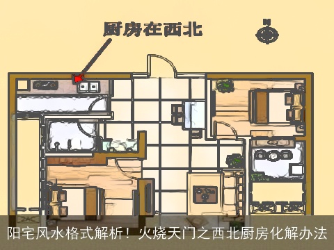 阳宅风水格式解析！火烧天门之西北厨房化解办法