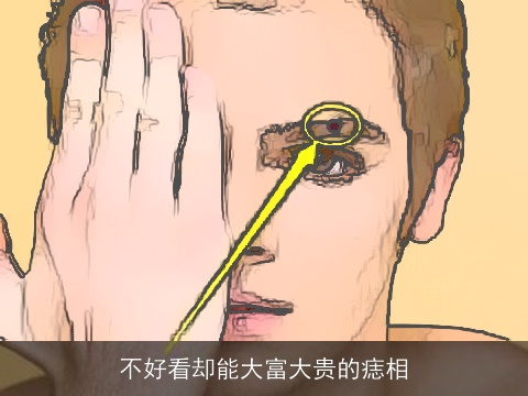 不好看却能大富大贵的痣相