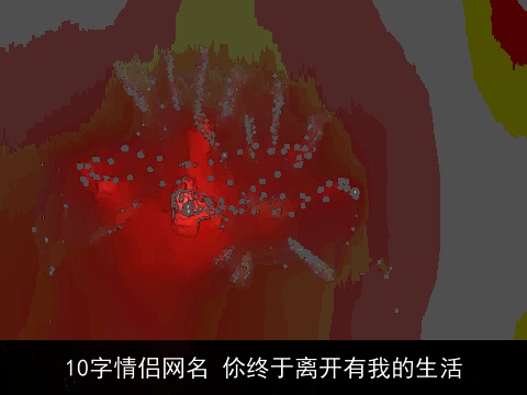 10字情侣网名 伱终于离开有我的生活