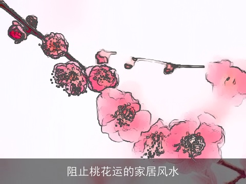 阻止桃花运的家居风水