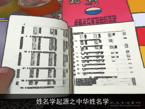 姓名学起源之中华姓名学