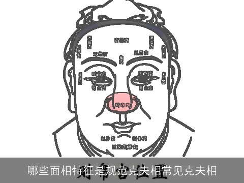 哪些面相特征是规范克夫相常见克夫相