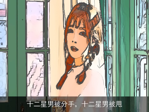 十二星男被分手，十二星男被甩