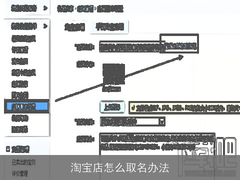 淘宝店怎么取名办法