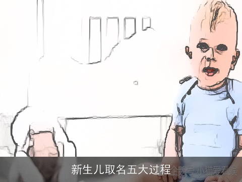 新生儿取名五大过程