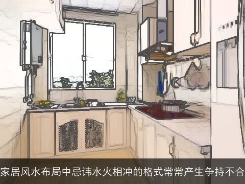 家居风水布局中忌讳水火相冲的格式常常产生争持不合