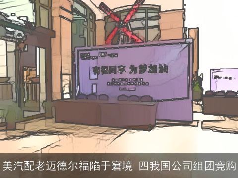 美汽配老迈德尔福陷于窘境 四我国公司组团竞购