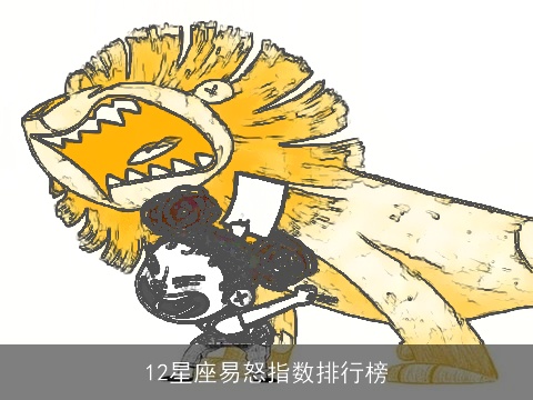 12星座易怒指数排行榜