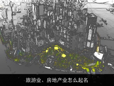 旅游业、房地产业怎么起名