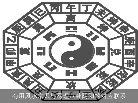 有用风水常识与易理八卦阴阳的对应联系