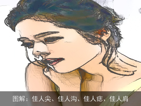 图解：佳人尖、佳人沟、佳人痣、佳人肩