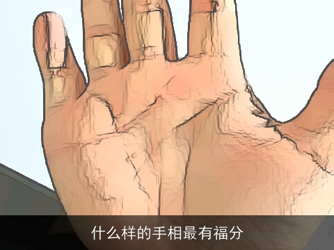 什么样的手相最有福分