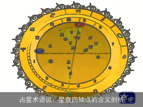 占星术语说：星盘四轴点的含义剖析