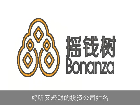 好听又聚财的投资公司姓名