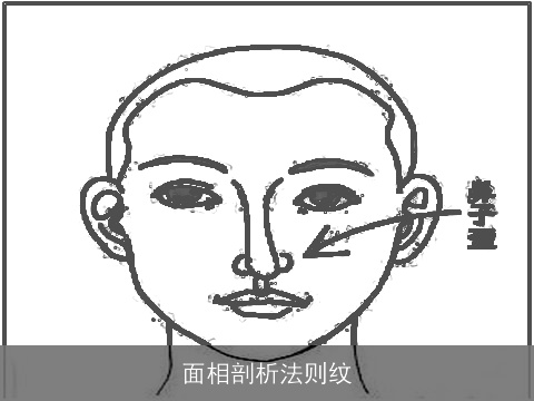 面相剖析法则纹