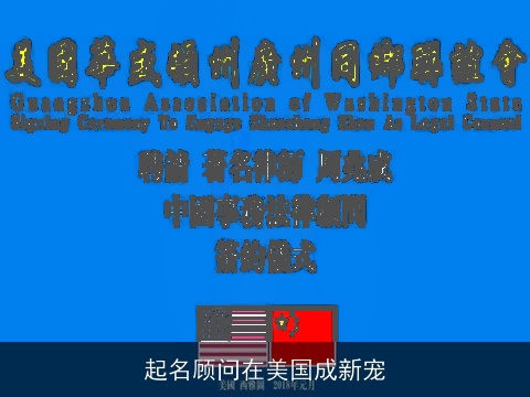 起名顾问在美国成新宠