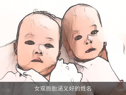 女双胞胎涵义好的姓名