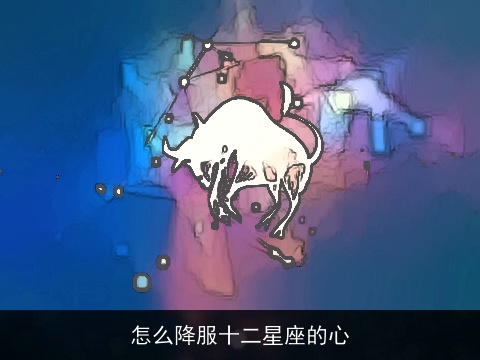 怎么降服十二星座的心