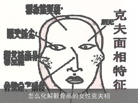 怎么化解颧骨高的女性克夫相