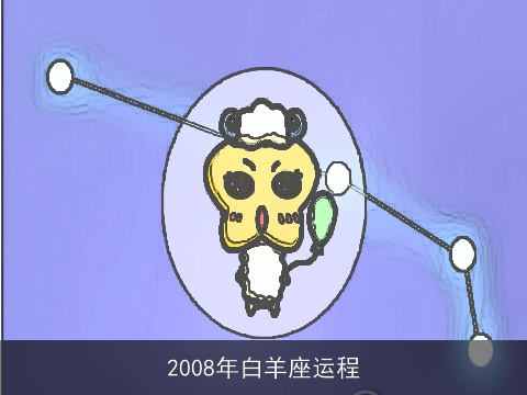 2008年白羊座运程