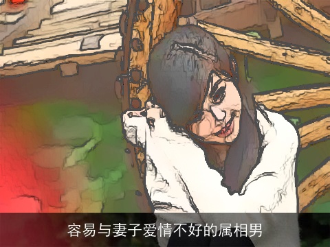 容易与妻子爱情不好的属相男