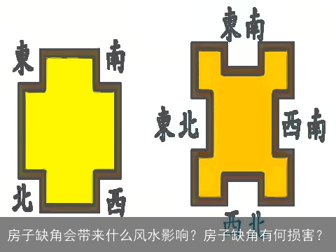 房子缺角会带来什么风水影响？房子缺角有何损害？