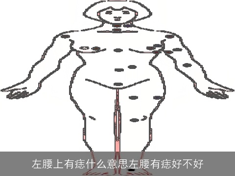 左腰上有痣什么意思左腰有痣好不好