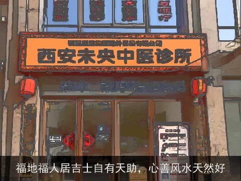 福地福人居吉士自有天助，心善风水天然好