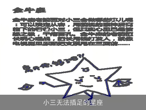 小三无法插足的星座