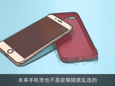 本来手机壳也不是能够随意乱选的