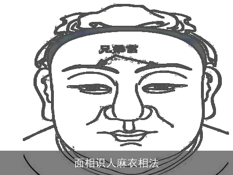 面相识人麻衣相法