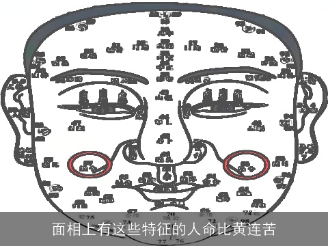 面相上有这些特征的人命比黄连苦