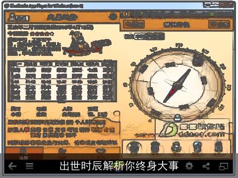 出世时辰解析你终身大事