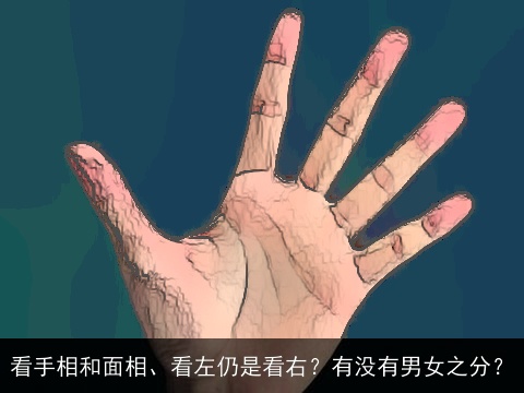 看手相和面相、看左仍是看右？有没有男女之分？