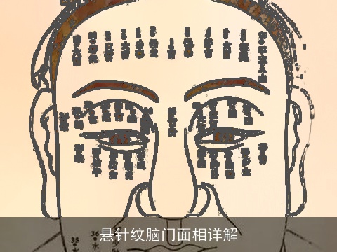 悬针纹脑门面相详解