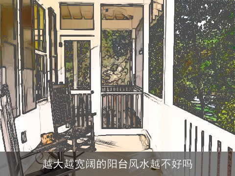 越大越宽阔的阳台风水越不好吗