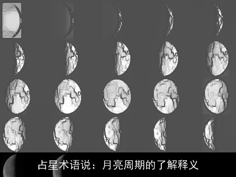 占星术语说：月亮周期的了解释义