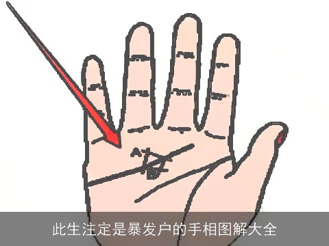 此生注定是暴发户的手相图解大全