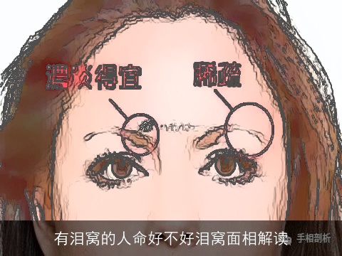 有泪窝的人命好不好泪窝面相解读