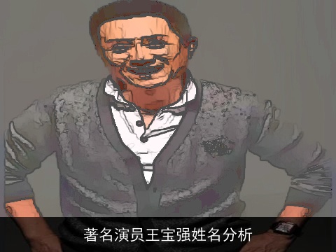 著名演员王宝强姓名分析