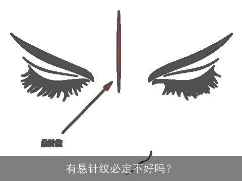 有悬针纹必定不好吗？