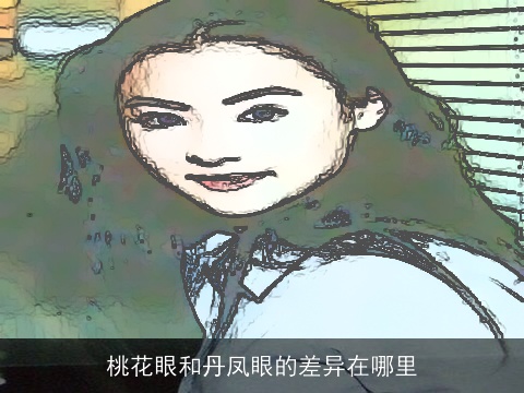 桃花眼和丹凤眼的差异在哪里