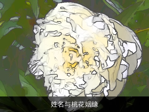 姓名与桃花姻缘