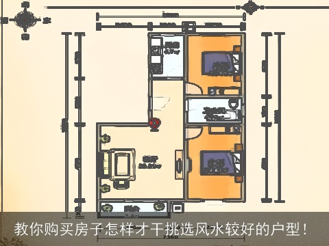 教你购买房子怎样才干挑选风水较好的户型！