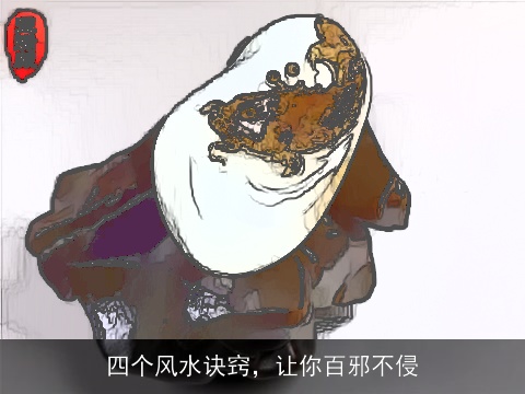 四个风水诀窍，让你百邪不侵