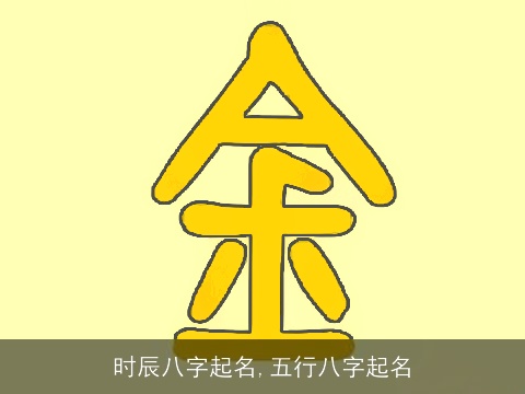 时辰八字起名,五行八字起名